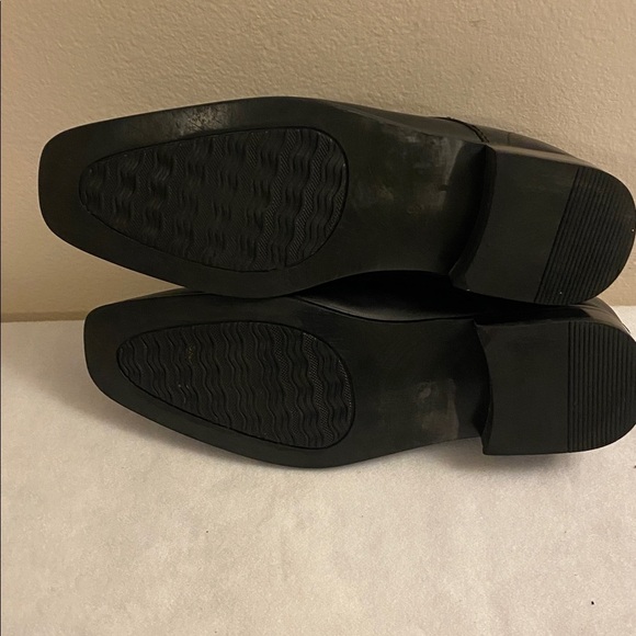 Perry Ellis Portfolio Men's Stanley Oxford  Black Leather Size 9 - Picture 11 of 11